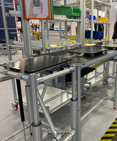 Fly-System manual assembly line