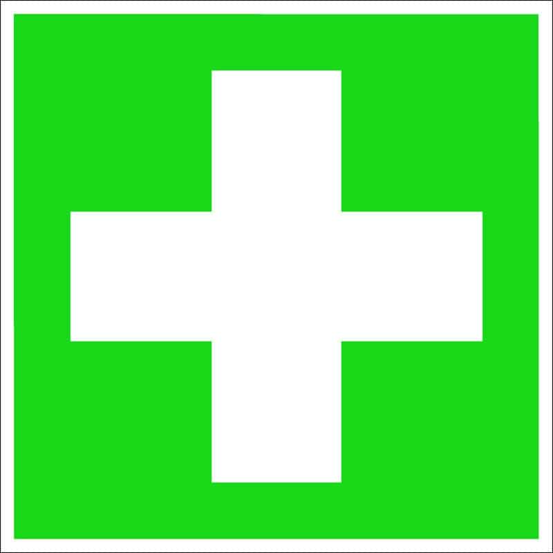 Cartelli di emergenza quadrati - Primo soccorso