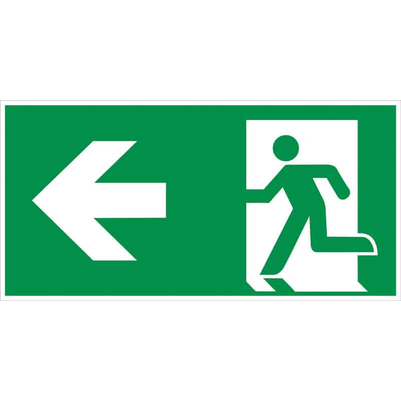 Cartelli di emergenza - Uscita di emergenza (ver. 41)