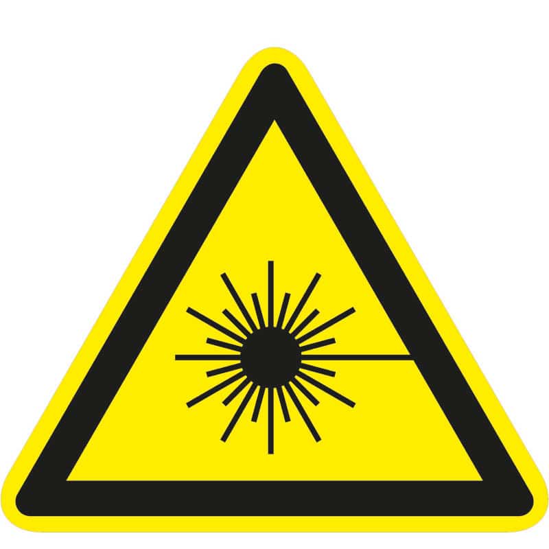 Cartelli di pericolo - Radiazione laser
