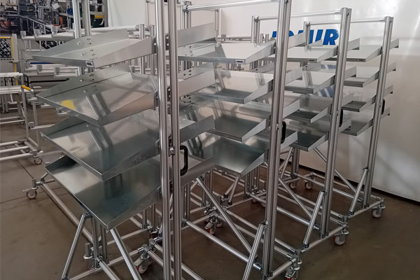 carrelli ergonomici