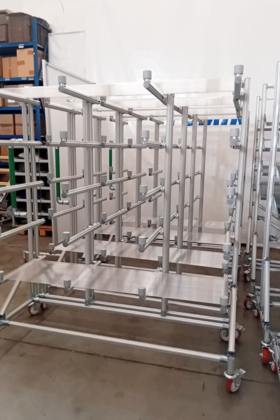 carrello bordo linea